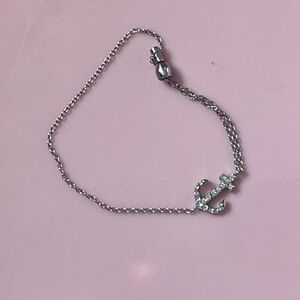 Alex and Ani Silver Anchor Bracelet